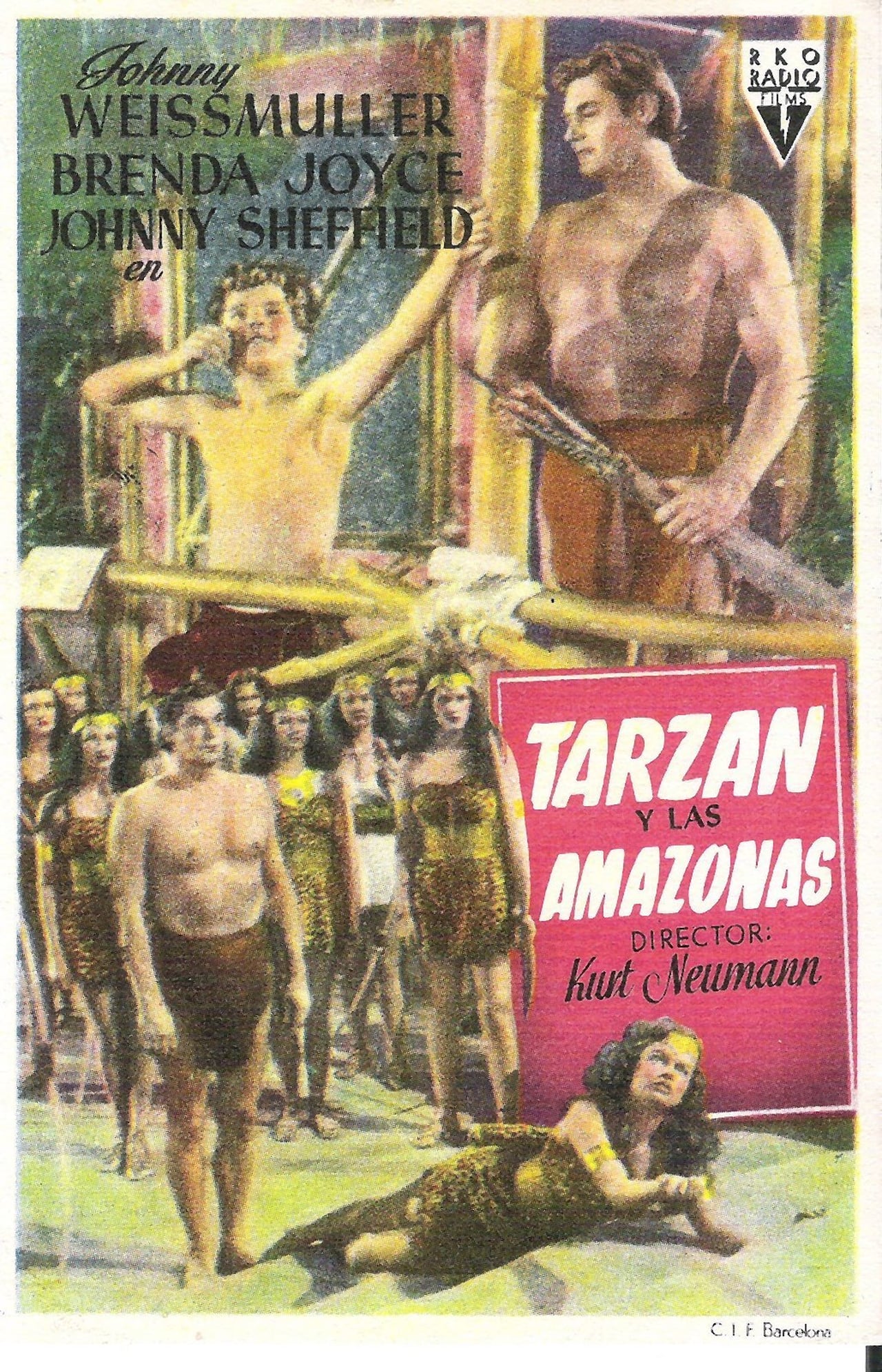 Tarzán y las Amazonas (1945)